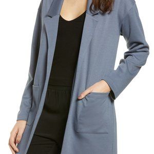 Leith longline knit blazer